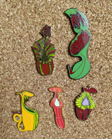 Nepenthes lowii *COLLECTIBLE HARD ENAMEL PIN*
